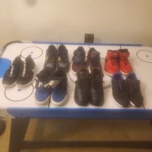 Nike sneakers and a pair of ACGs size 3y